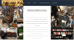Desktop Screenshot of maplestreetmall.com